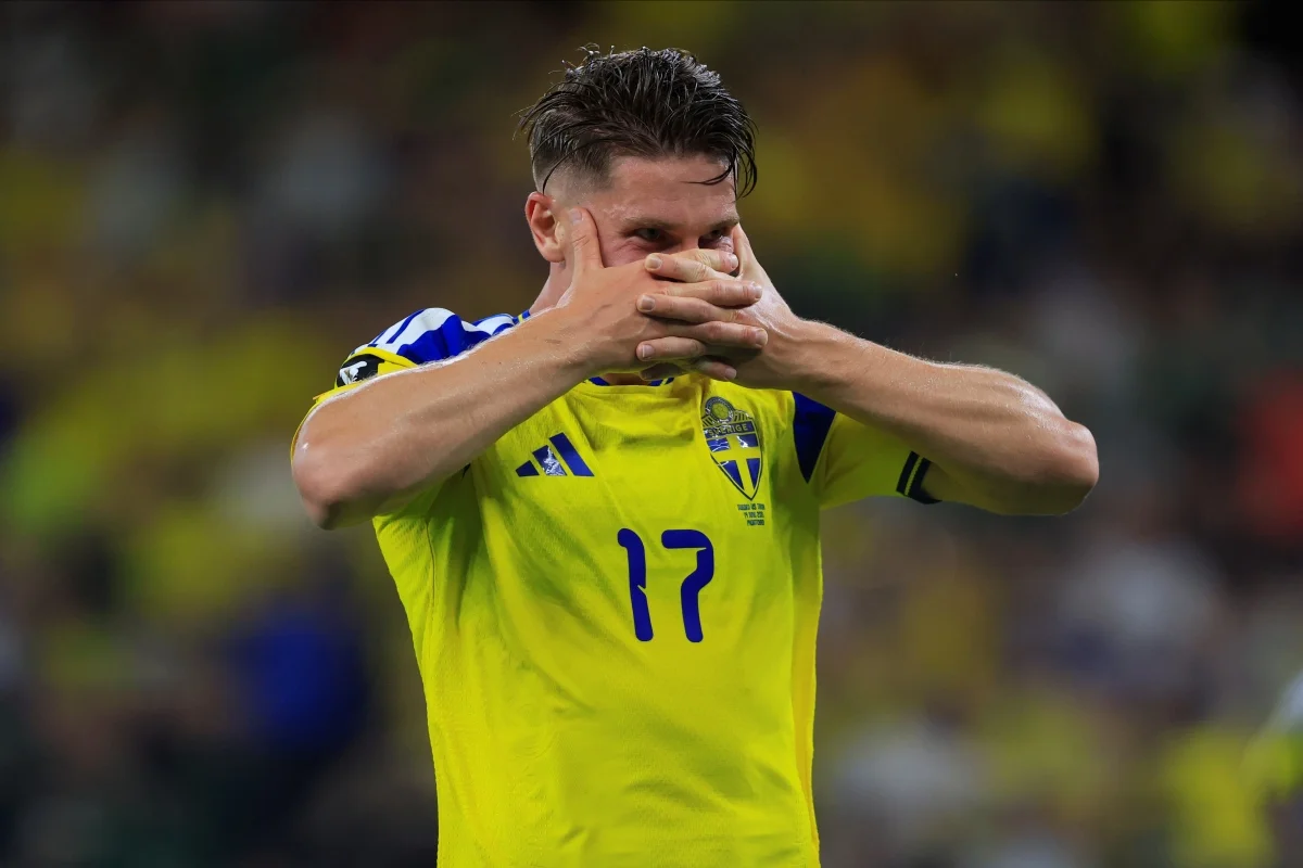 Suécia goleia Tunísia e larga com vitória na Copa do Mundo