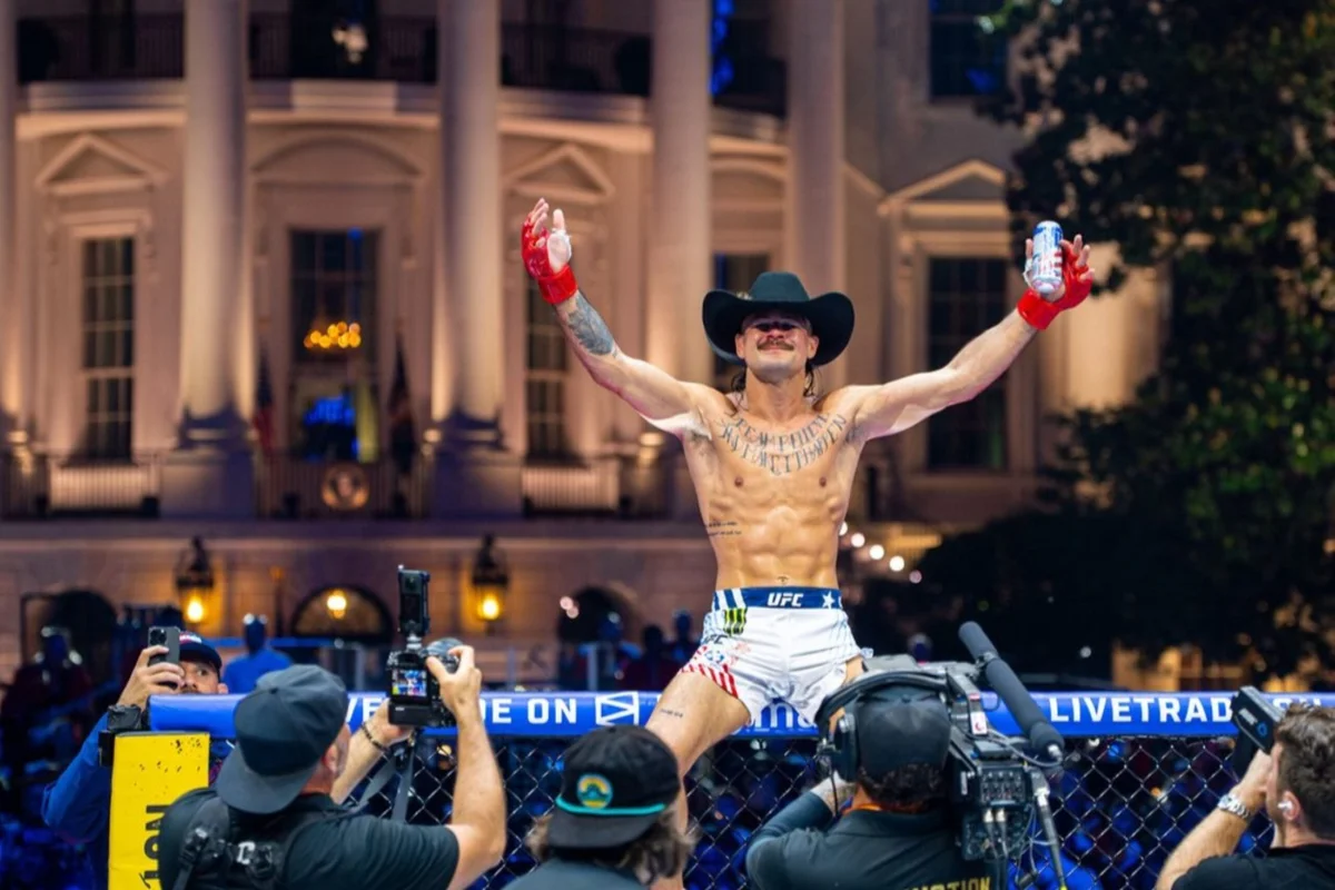 Diego Lopes vence por nocaute em evento histórico do UFC na Casa Branca