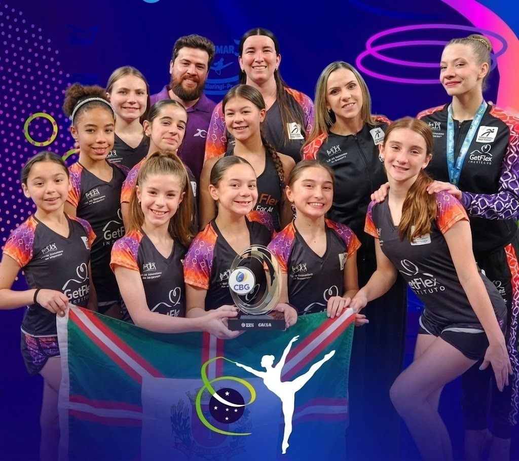 Ginastas do Instituto Flow conquistam vice-campeonato no Regional Sul e garantem vagas para o Torneio Nacional