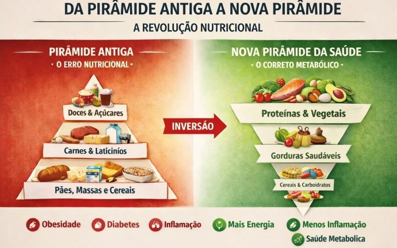 A INVERSÃO DA PIRÂMIDE ALIMENTAR