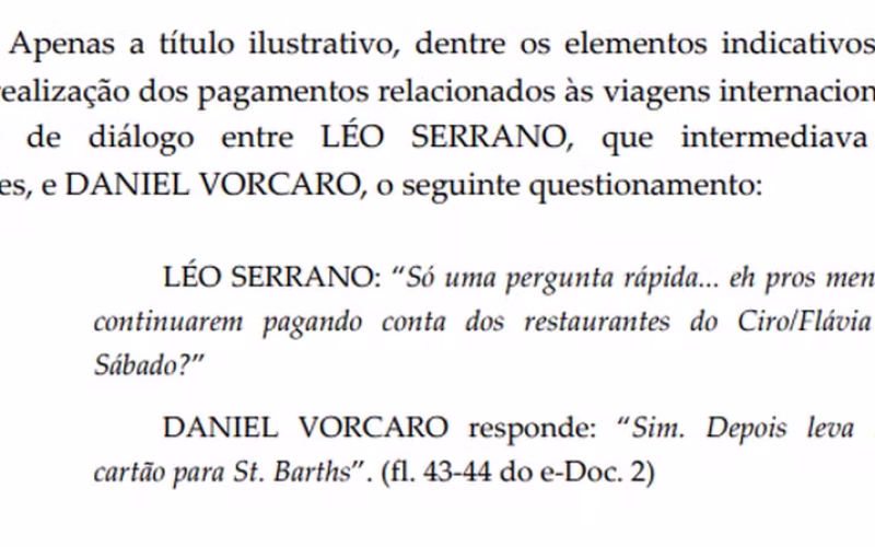PF aponta pagamentos, viagens e cartão ligado a Ciro em investigação contra Vorcaro