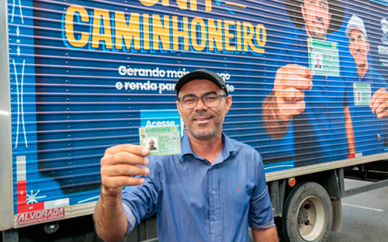 CNH Caminhoneiro: Prazo para coleta biométrica termina nesta sexta-feira
