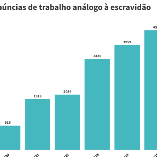 Brasil registra alta de 38,3% no resgate de trabalhadores em regime de escravidão em um ano
