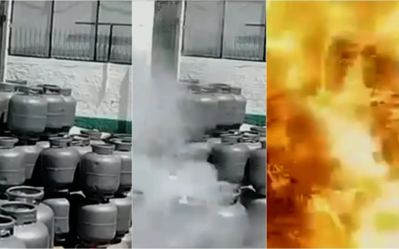 Explosão em Distribuidora de Gás em Colombo