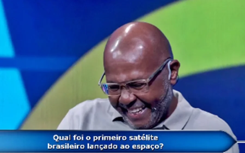 Uma pergunta considerada difícil levou um participante a abrir mão do prêmio máximo de R$ 1 milhão na Globo