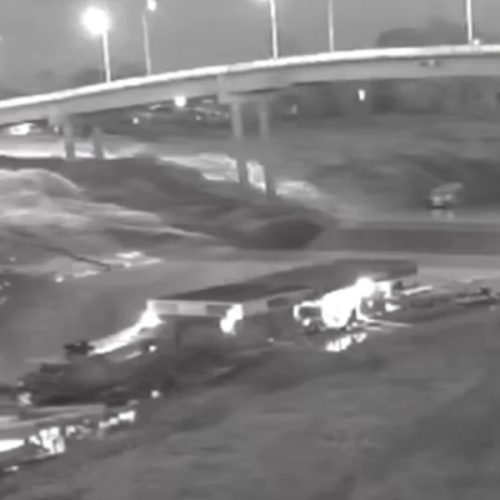 Vídeo mostra momento do desabamento de ponte inaugurada em 2023 no Acre