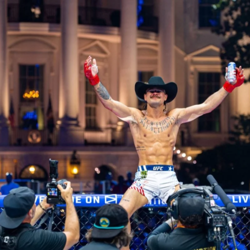 Diego Lopes vence por nocaute em evento histórico do UFC na Casa Branca