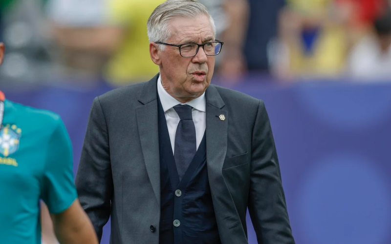Ancelotti rebate críticas sobre falta de garra da Seleção: “A equipe estava competindo”