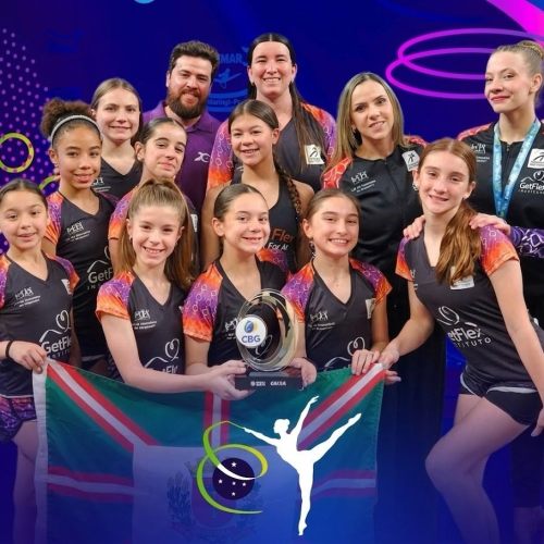 Ginastas do Instituto Flow conquistam vice-campeonato no Regional Sul e garantem vagas para o Torneio Nacional