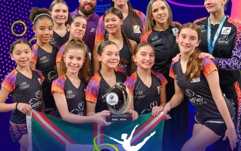 Ginastas do Instituto Flow conquistam vice-campeonato no Regional Sul e garantem vagas para o Torneio Nacional