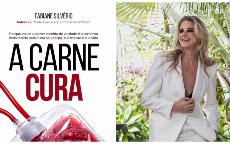 Autora best-seller da dieta carnívora lança novo livro em setembro: “A Carne Cura” revela como proteínas e gorduras naturais desinflamam o corpo e devolvem a vitalidade