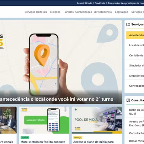 Eleições 2026: veja como consultar se o local de votação mudou para o segundo turno