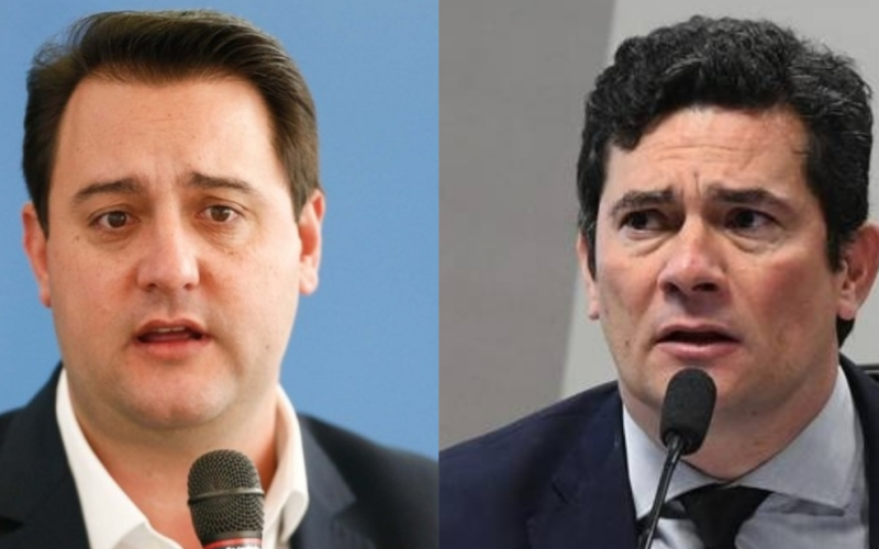 Disputa pelo governo do Paraná: Aliança entre Flávio Bolsonaro e Sergio Moro impõe pressão sobre Ratinho Junior